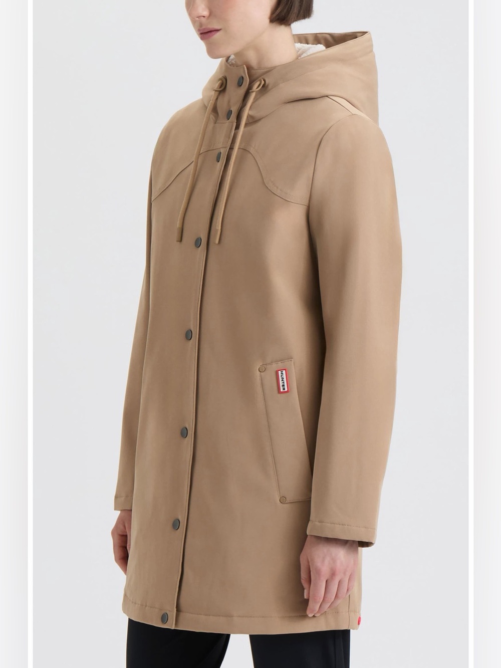 Hunter Women’s Hooded parka, NWT, size S - Picture 3 of 14